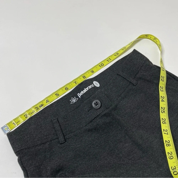 Betabrand Bootcut Boot Charcoal Gray Dress Yoga Pants Size Small - Picture 12 of 12